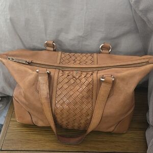 Cole Haan Tan Leather "Archer" Bag